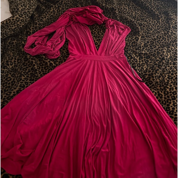 Pink float dress use Multiple ways Small - Picture 3 of 4